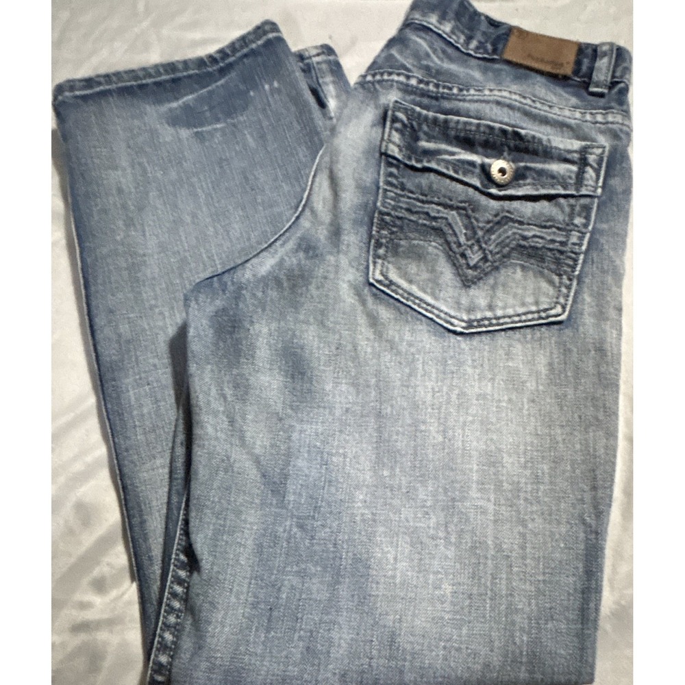 Flypaper Premium Bootcut  Woman's 30x28 Blue Denim Skater Baggy Y2K!